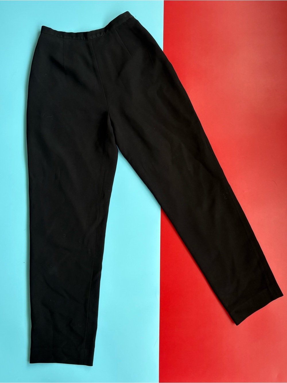 Ann Taylor Black Straight Leg Dress Pants Women’s Career Office Classic, 24”